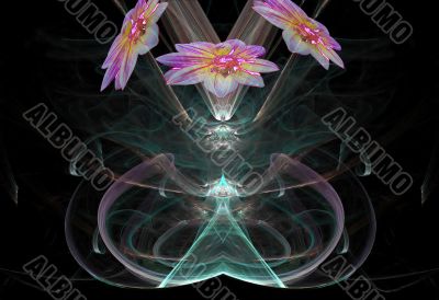 Bouquet in the vase