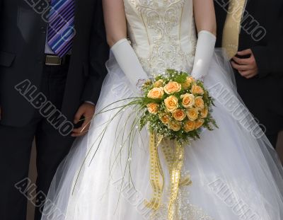 Bride and two grooms