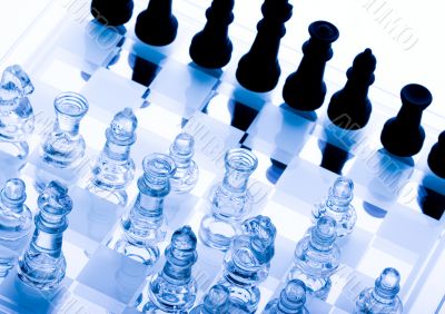 Glass chess