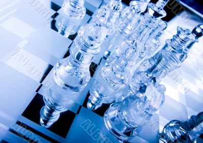 Glass chess