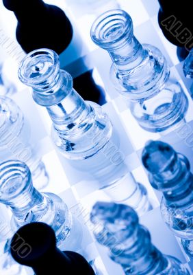 Glass chess