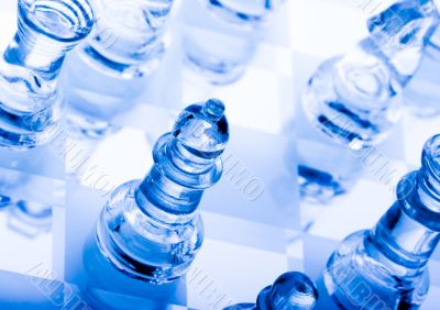 Glass chess
