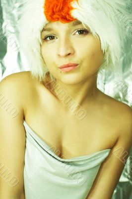 Portrait of the beautiful girl