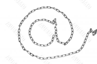 metallic chain
