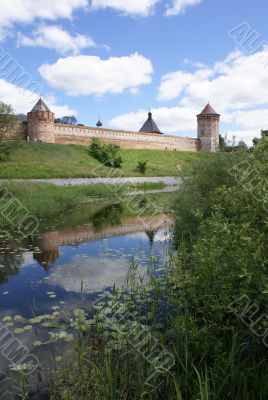 old walls and towers