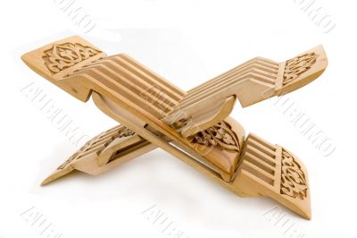 Wooden carved stay for koran
