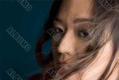 Weird chinese portrait