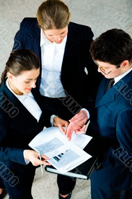 Discussing business project