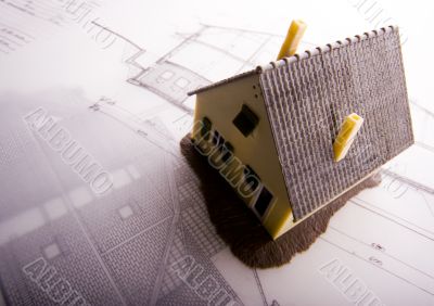 House plan blueprints