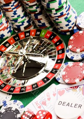 Casino - Roulette & Chips