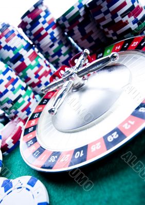 Casino - Roulette & Chips