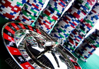 Casino - Roulette & Chips