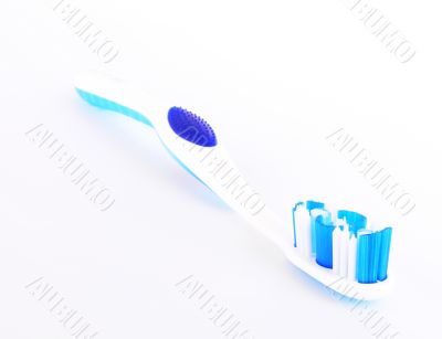 A toothbrush isolated over white