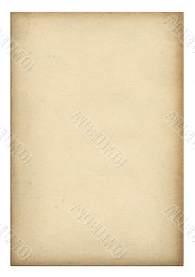 piece of old paper