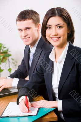 Smart business leader