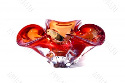 varicoloured ashtray