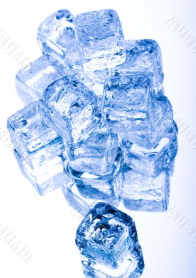 Crystals ice cubes