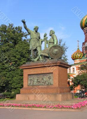 Monument of Minin and Pozharskij