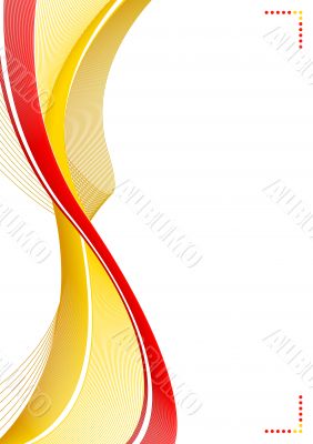 Abstract lines paper template
