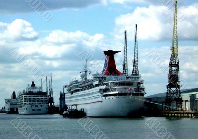 Port scene