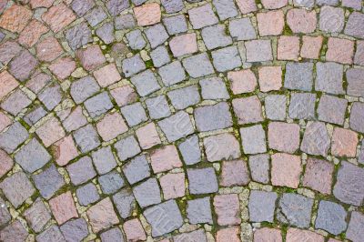 Stone pavement pattern