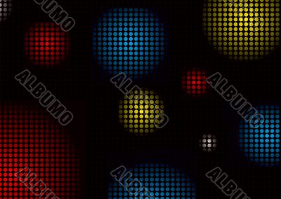 disco balls colour