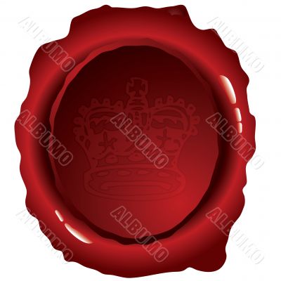 oval wax seal
