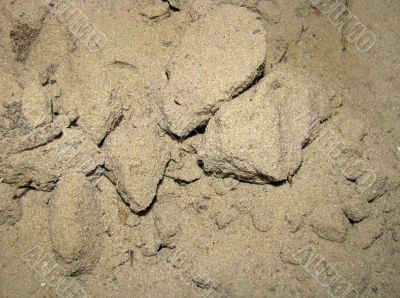 Sand. Texture