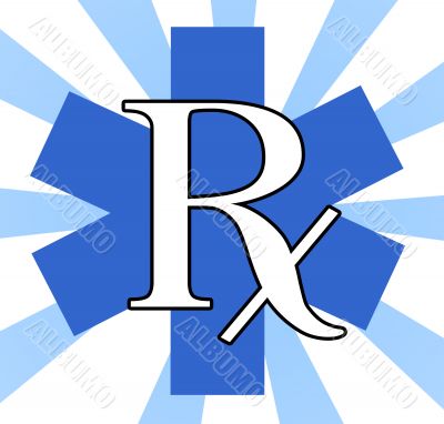 Blue and White RX