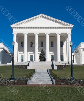 Christmas at the Virginia Capitol