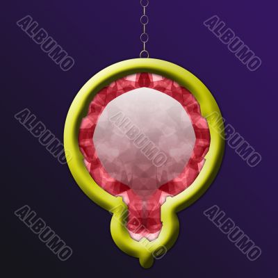 Red Ruby Pendant