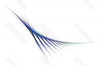 Gentle twist abstract