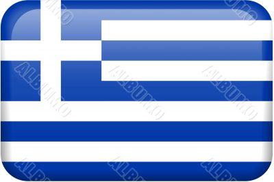 Greek Flag Button