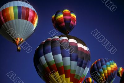 Hot air balloons