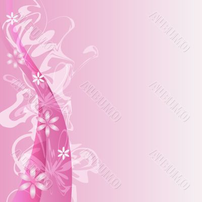 Pink Flower Background