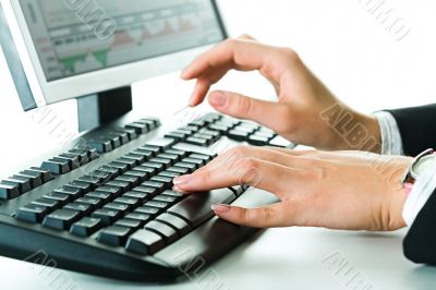 Hands on the keyboard