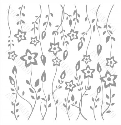 white flower background