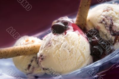 blueberry ice cream
