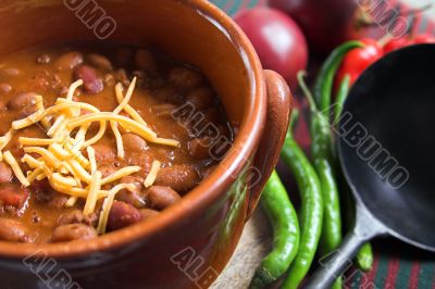 chili with cheese