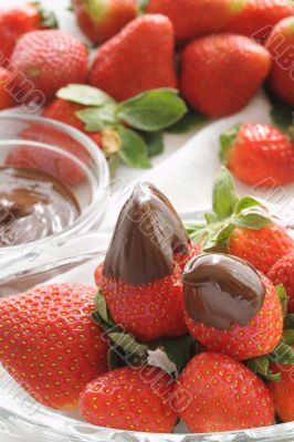 chocolate strawberries