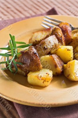 roasted potatoes