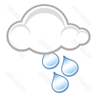 Raincloud symbol