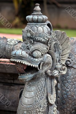 Balinese stone statue