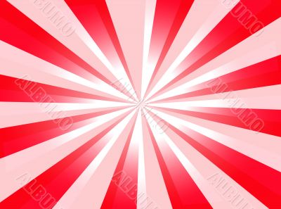 Red background