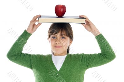 girl studying