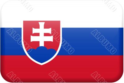 Slovakia Flag Button