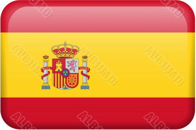Spain Flag Button