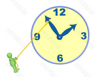 3d person - puppet, trying to stop time