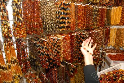 amber necklaces