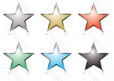 star buttons